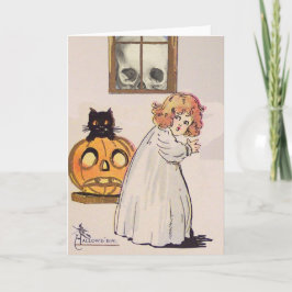 Boogeyman (de Vintage Kaart van Halloween)