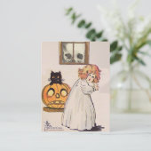 Boogeyman (Oude Halloweenkaart) Briefkaart (Staand voorkant)