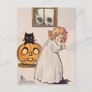 Boogeyman (Oude Halloweenkaart) Briefkaart