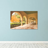 booggang canvas afdruk (Insitu (Houten vloer))