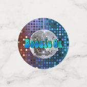 Boogie aan! 1 confetti (Kleine voorkant)