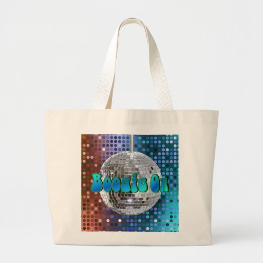 Boogie aan! 1 grote tote bag (Voorkant)