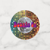 Boogie aan! 2 confetti (Kleine voorkant)
