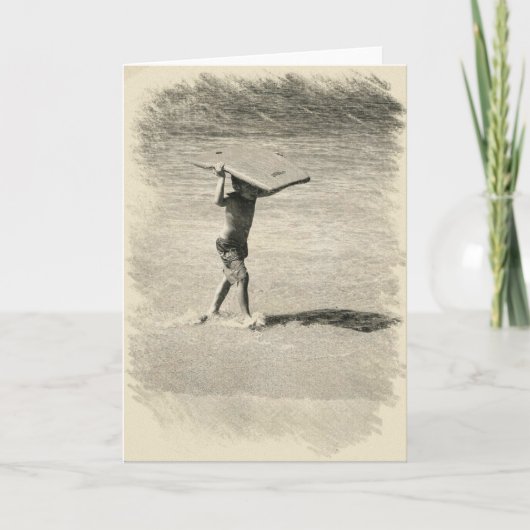 Boogie Boarding Kaart (Voorkant)