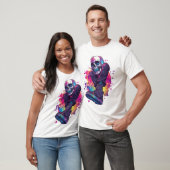 Boogie Bones � Funny 70s Disco Skull T-shirt (Unisex)