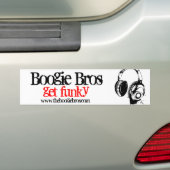 Boogie Bros Bumper Bumpersticker (Op auto)