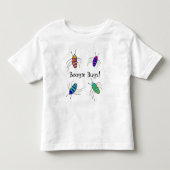 Boogie Bugs. Kinder Shirts (Voorkant)