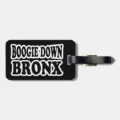 Boogie Down Bronx, NYC Bagagelabel (Achterkant horizontaal)