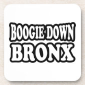Boogie Down Bronx, NYC Bier Onderzetter (Voorkant)