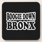 Boogie Down Bronx, NYC Bier Onderzetter (Voorkant)