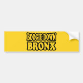 Boogie Down Bronx, NYC Bumpersticker (Voorkant)