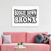 Boogie Down Bronx, NYC Canvas Afdruk (Insitu (Woonkamer))