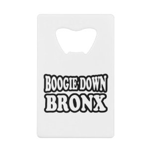 Boogie Down Bronx, NYC Creditkaart Flessenopener