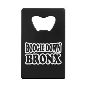 Boogie Down Bronx, NYC Creditkaart Flessenopener