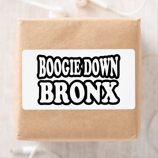 Boogie Down Bronx, NYC Etiket (Insitu)