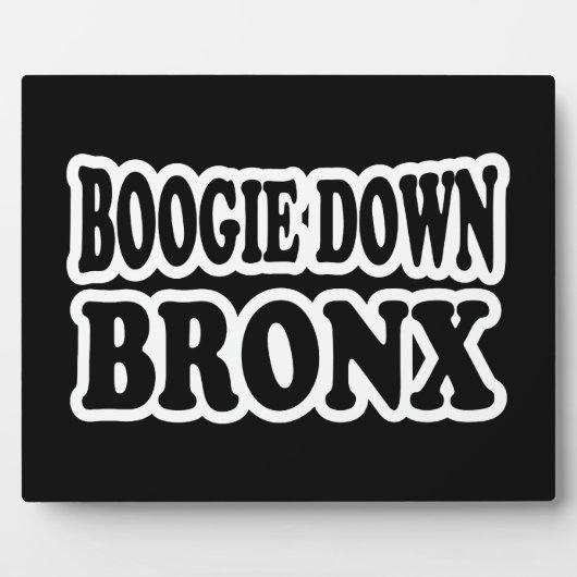 Boogie Down Bronx, NYC Fotoplaat (Voorkant)