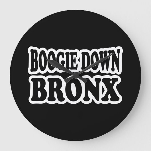 Boogie Down Bronx, NYC Grote Klok (Voorkant)