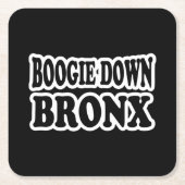 Boogie Down Bronx, NYC Kartonnen Onderzetters (Voorkant)
