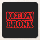 Boogie Down Bronx, NYC Kartonnen Onderzetters (Voorkant)
