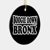 Boogie Down Bronx, NYC Keramisch Ornament (Rechts)
