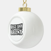 Boogie Down Bronx, NYC Keramische Bal Ornament (Rechts)