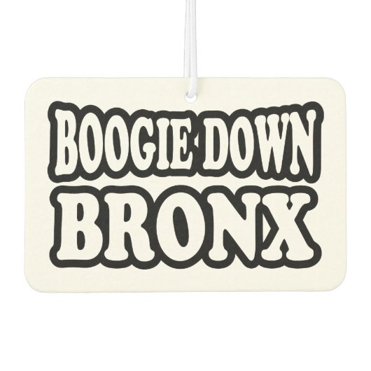 Boogie Down Bronx, NYC Luchtverfrisser (Voorkant)