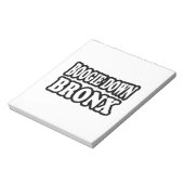 Boogie Down Bronx, NYC Notitieblok (Linkerzijde)