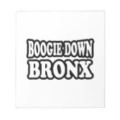 Boogie Down Bronx, NYC Notitieblok (Voorkant)
