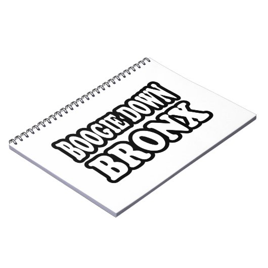 Boogie Down Bronx, NYC Notitieboek (Linkerzijde)