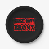 Boogie Down Bronx, NYC Papieren Bordje (Voorkant)