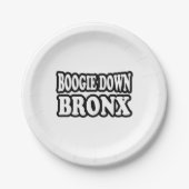 Boogie Down Bronx, NYC Papieren Bordje (Voorkant)