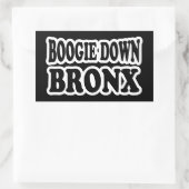Boogie Down Bronx, NYC Rechthoekige Sticker (Tas)