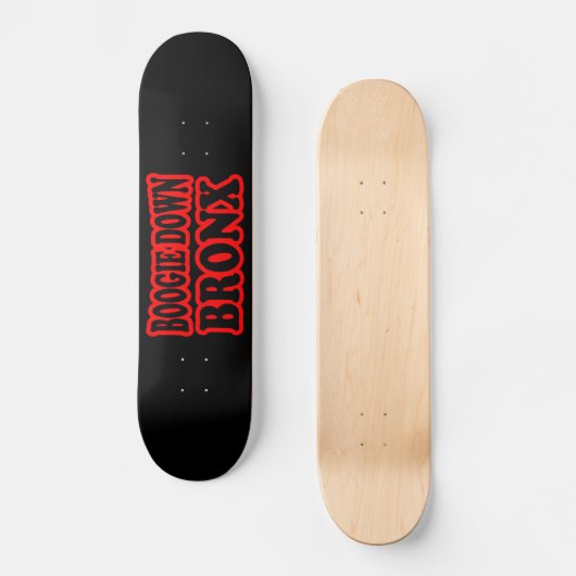 Boogie Down Bronx, NYC Skateboard (Voorkant)