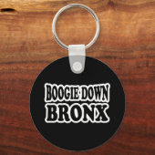 Boogie Down Bronx, NYC Sleutelhanger (Voorkant)