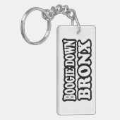 Boogie Down Bronx, NYC Sleutelhanger (Voorkant Links)