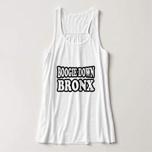 Boogie Down Bronx, NYC Tanktop (Design voorkant)