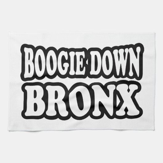 Boogie Down Bronx, NYC Theedoek (Horizontaal)