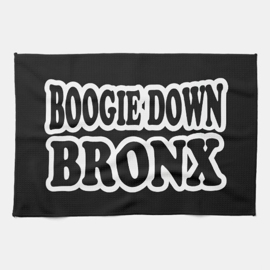 Boogie Down Bronx, NYC Theedoek (Horizontaal)