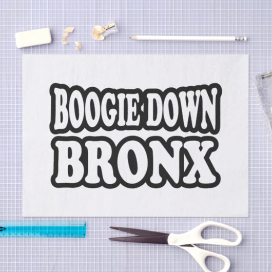 Boogie Down Bronx, NYC Tissuepapier (Craft)