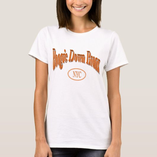BOOGIE DOWN BRONX T-SHIRT (Voorkant)