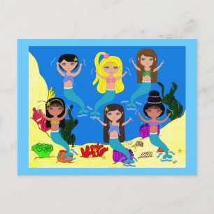 Boogie Down in Mermaid Town Briefkaart