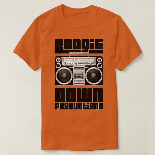 Boogie Down Producties T-shirt (Design voorkant)