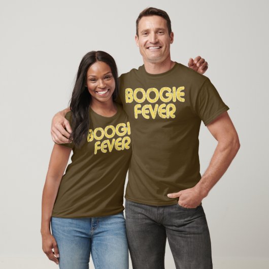BOOGIE FEVER  stijl 1970s T-shirt (Unisex)