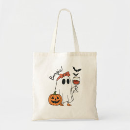 Boogie Halloween Ghost Tote Bag