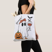 Boogie Halloween Ghost Tote Bag (Dichtbij)