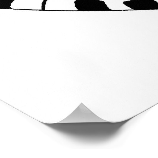 Boogie-kat Poster (Hoek)