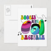 Boogie met bacterie briefkaart (Voorkant / Achterkant)
