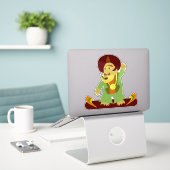 Boogie Monster Cartoon Creatuur Leuk Ontwerp Sticker (Laptop op bureau)