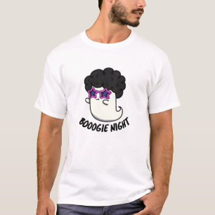 Boogie Nacht Grappig Halloween Ghost Pun T-shirt