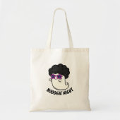 Boogie Nacht Grappig Halloween Ghost Pun Tote Bag (Voorkant)